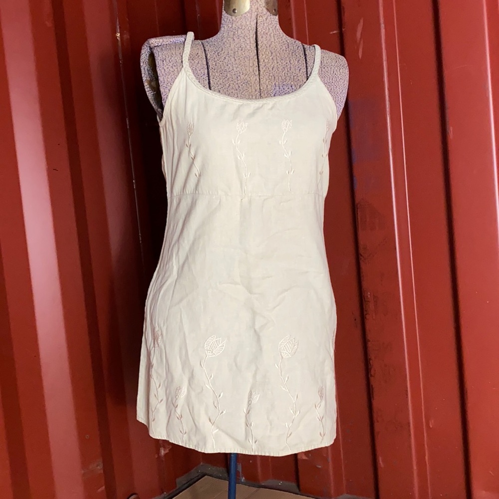 Beige small mini dress by Avenue